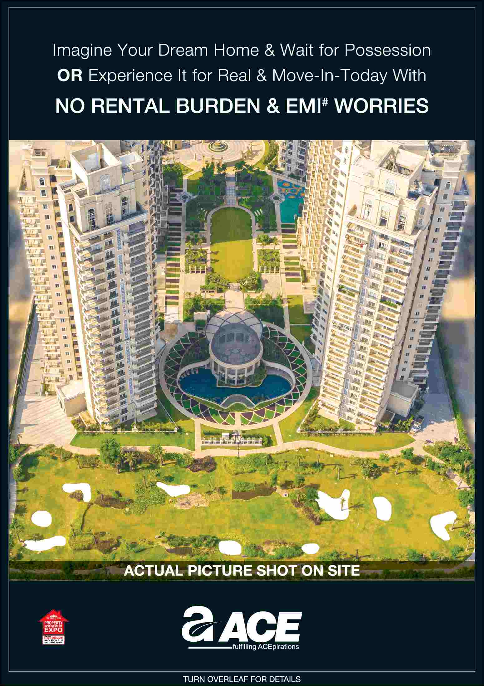 Get EMI holiday till 2020 by booking home at Ace Signature Resort Towers in Sector 150, Noida Update
